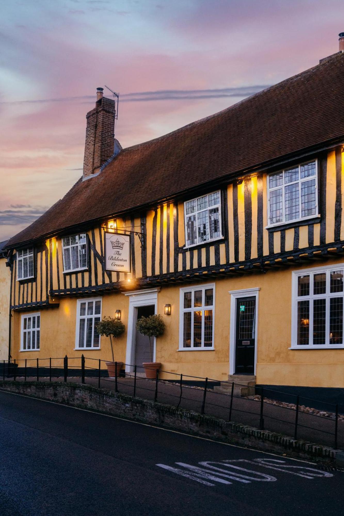 ホテル The Crown, Bildeston エクステリア 写真